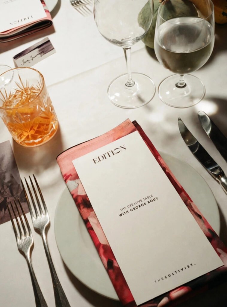 George Rouy’s Frieze week lunch turned Berners Tavern into a Dutch still life